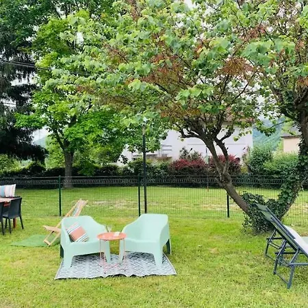 La Suite Unique - Le Jardin Sur Les Pyrenees- Vue Panoramique Montagne -Jardin Cloture Prive De 100M2-Parking-Linge De Lit Et Serviettes Compris- Bielle Exterior photo