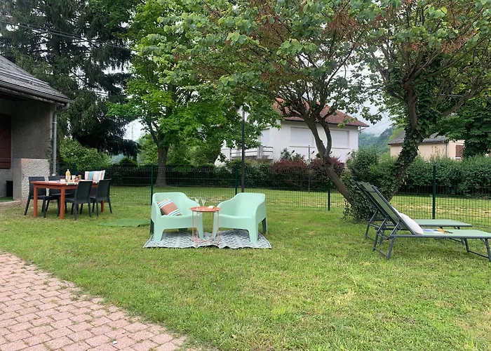 La Suite Unique - Le Jardin Sur Les Pyrenees- Vue Panoramique Montagne -Jardin Cloture Prive De 100M2-Parking-Linge De Lit Et Serviettes Compris-