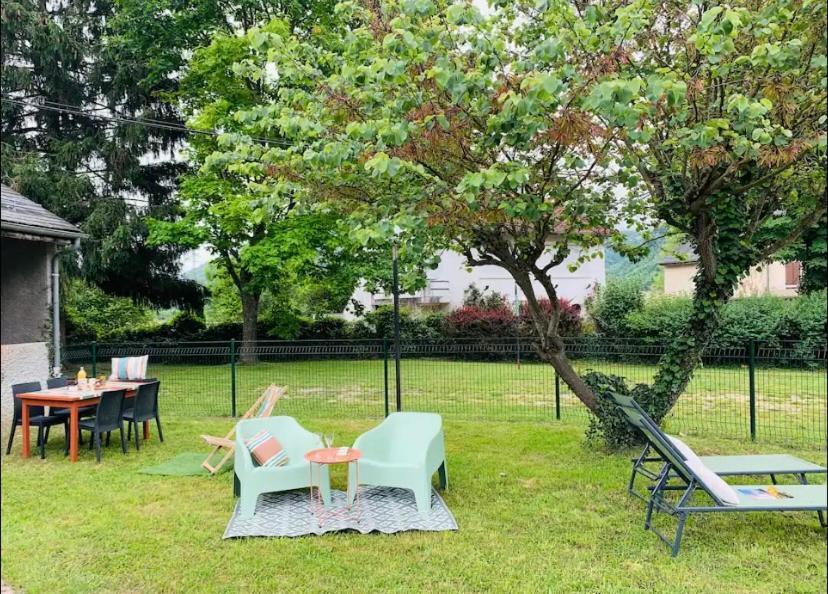 La Unique - Le Jardin Sur Les Pyrenees- Vue Panoramique Montagne -jardin Cloture Prive De 100m2-parking-linge De Lit Et Serviettes Compris- * Bielle